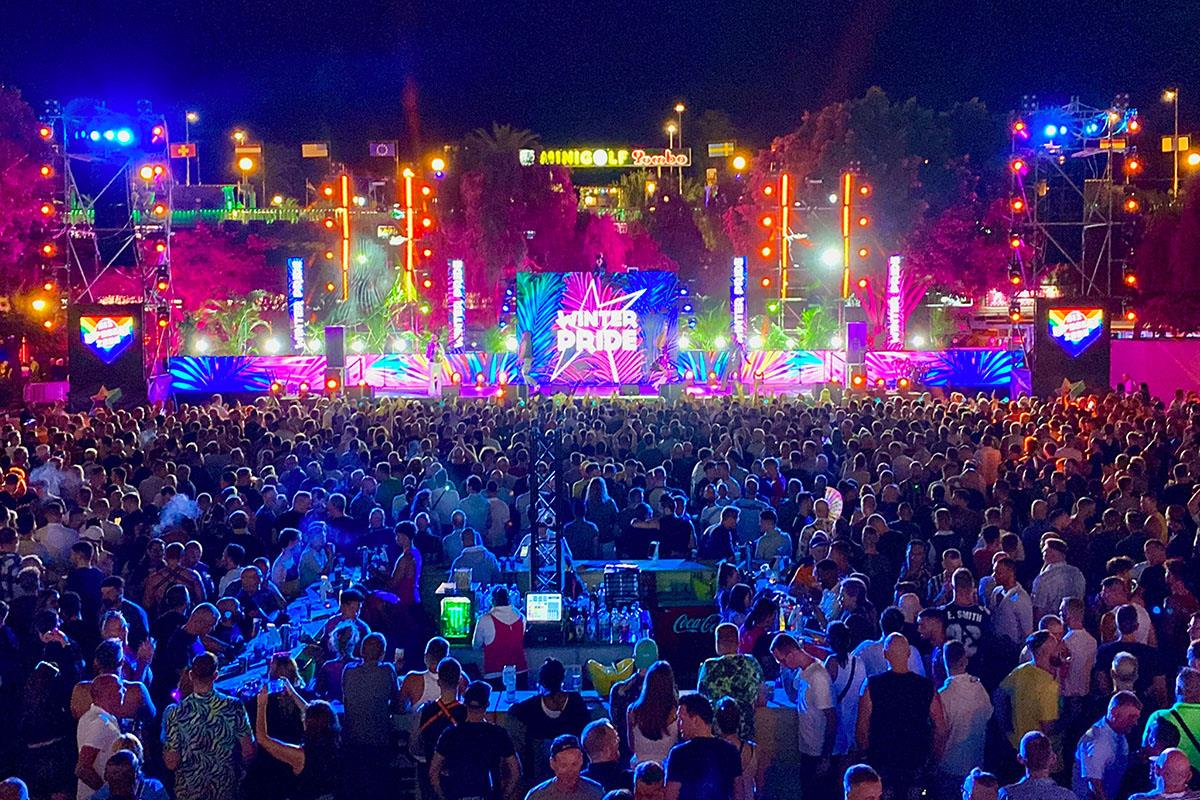 PRIDE MASPALOMAS 2024 GAY PRIDE GRAN CANARIA, PLAYA DEL INGLES