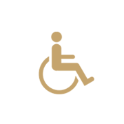 Wheelchair-friendly rooms 