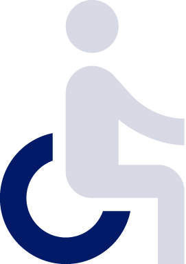 Wheelchair-friendly rooms