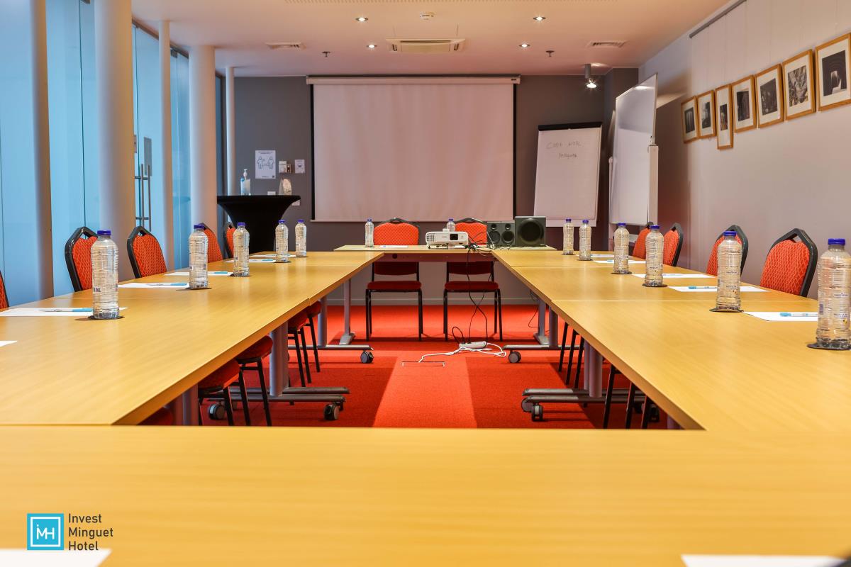 Our meeting room Hotel de la Couronne Liege