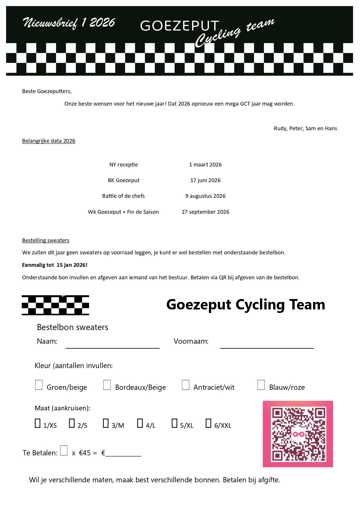 Goezeput Cycling Team